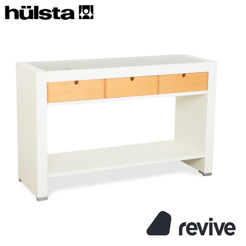 Hülsta wood sideboard white - hülsta,